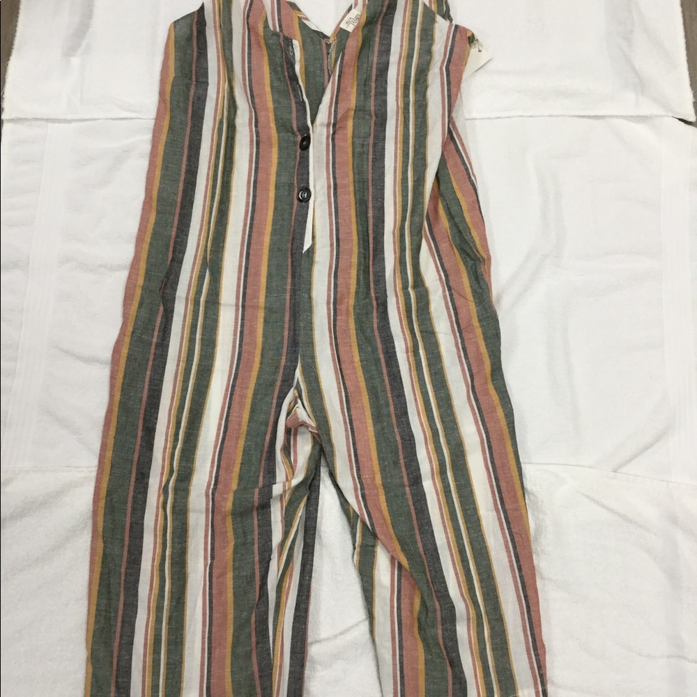Ava James Stripe Romper